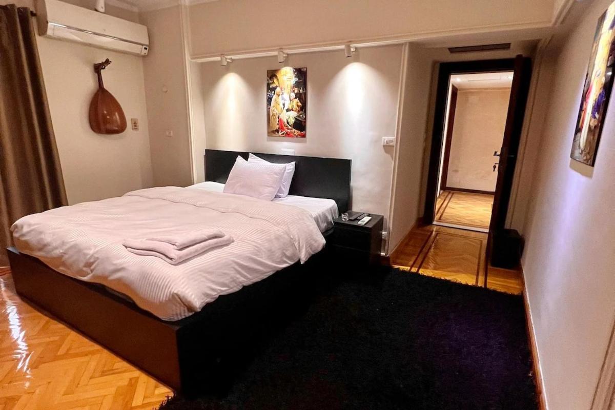 Apartment Luxurious Egyptian Vibes With Hot Tub, Gym, Office Cairo